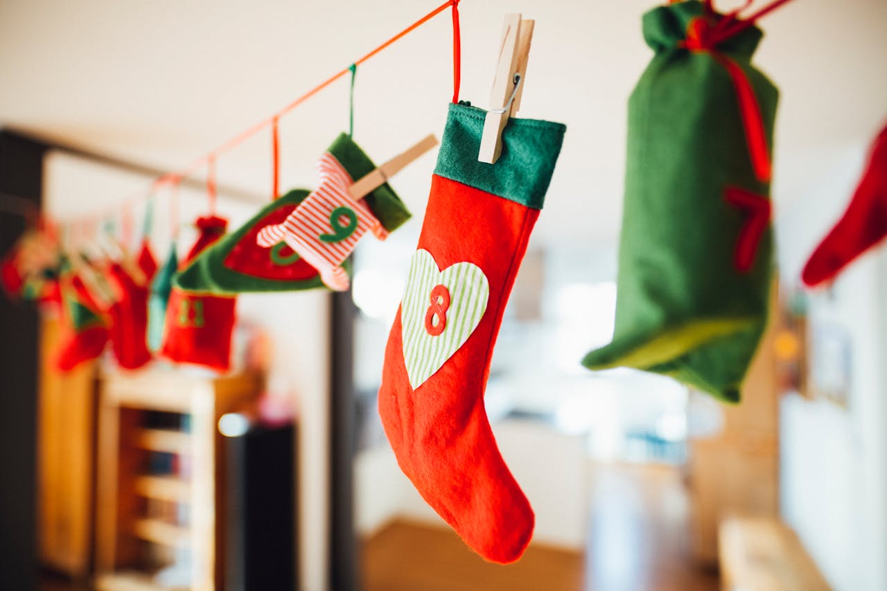 Personlige julesokker til hele familien